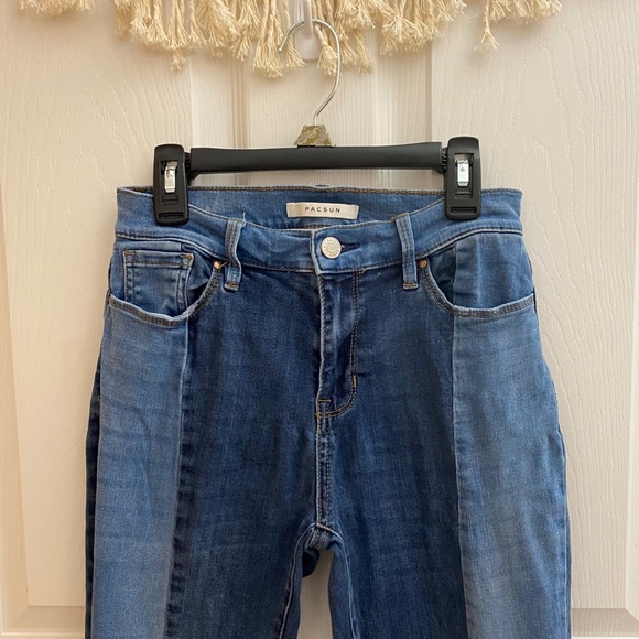 PacSun Colorblock High Rise Jeggings - Picture 2 of 5